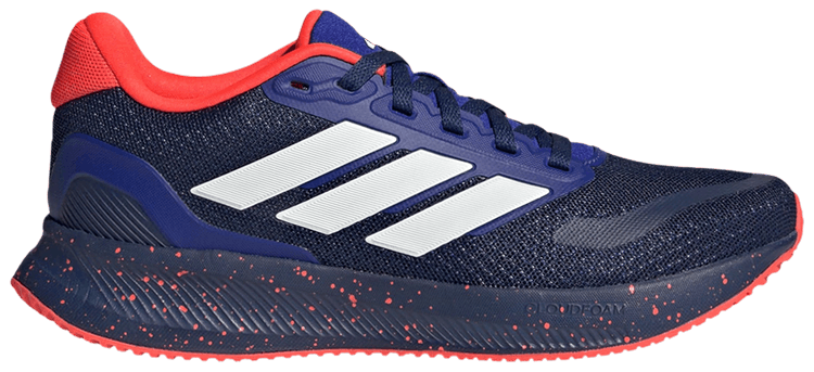 Adidas Runfalcon 5 J Dark Blue Solar Red