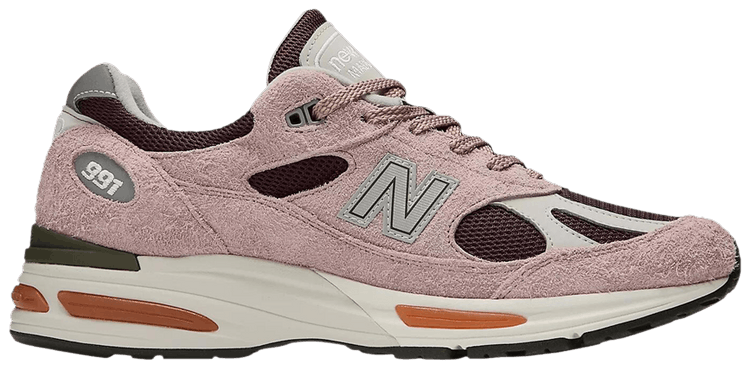 New Balance 991v2 Made in England Grape Sorbet Pack   Mauve