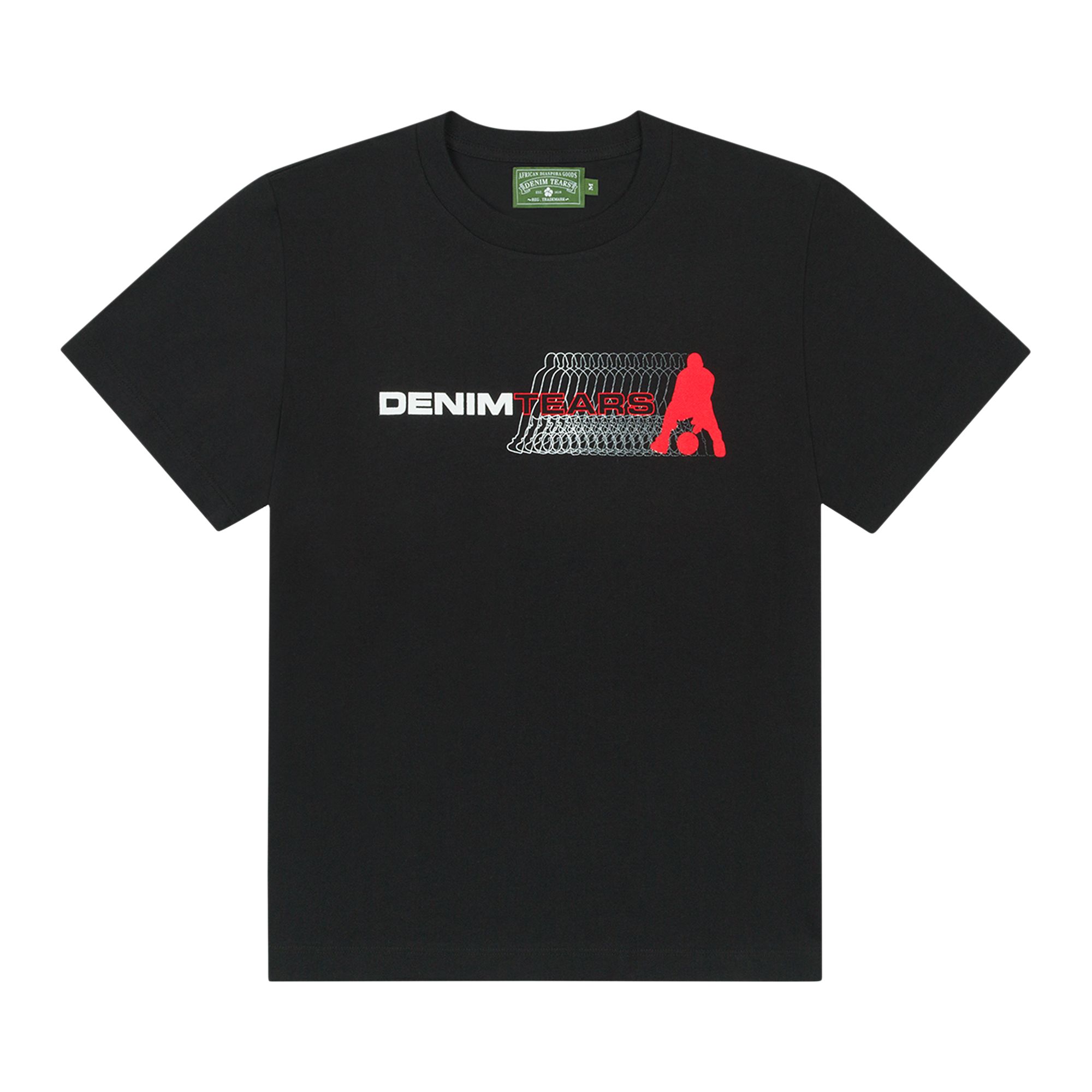 Pre-owned Denim Tears "skip To My Lou" Rafer Alston Tee 'black' | Men's Size M
