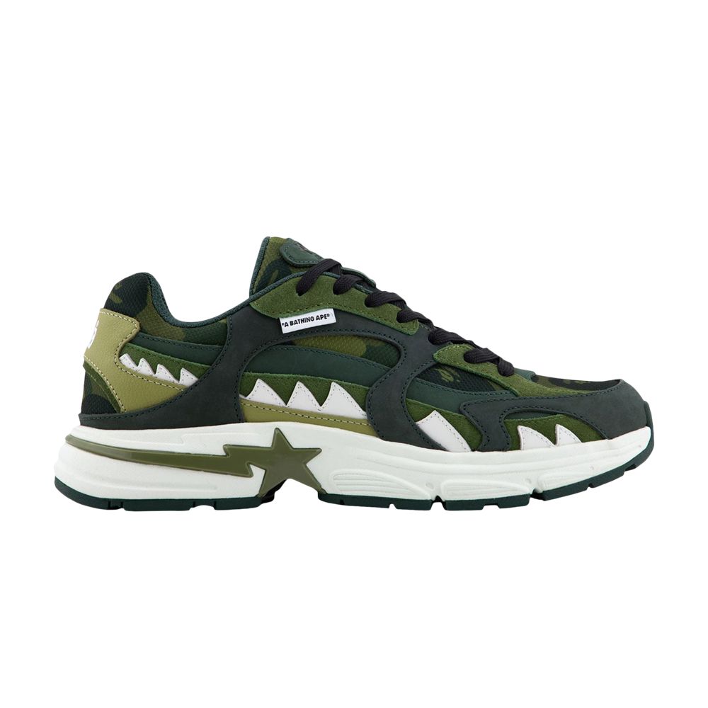 BAPE Shark Sta #1 M2 'Green' | Men's Size 7 - 1L30191319-GRN