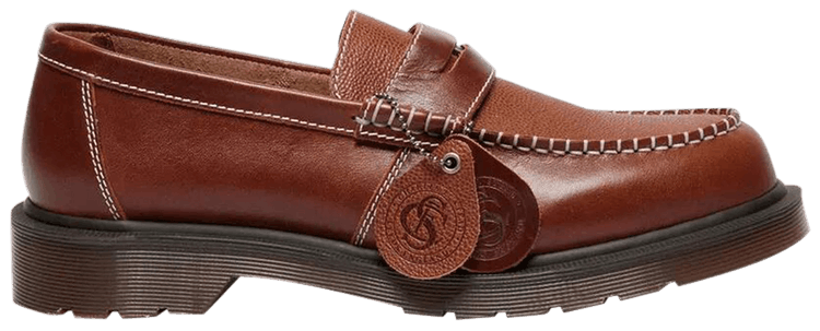 Dr Martens Penton Leather Loafer Amber Tan