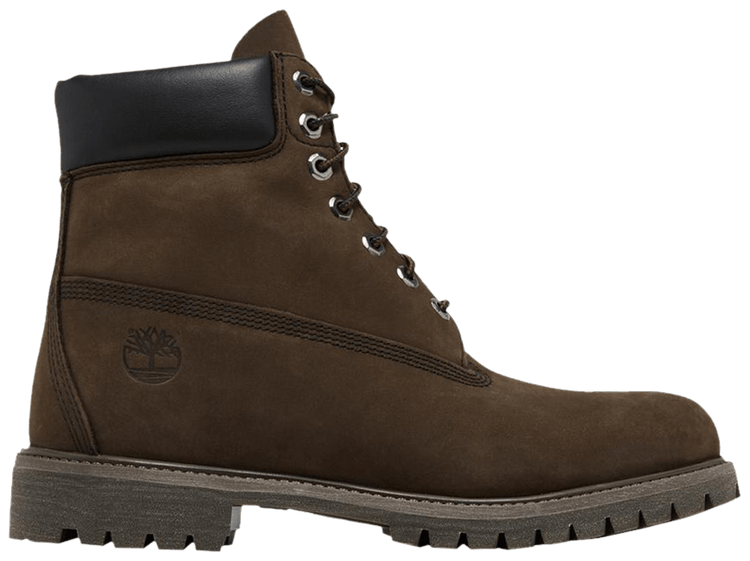 Timberland 6 inch Premium Boot Wide Dark Chocolate