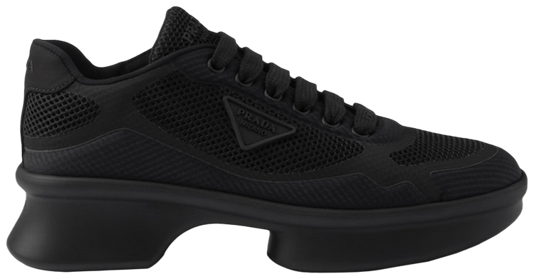 Prada Wmns Re Nylon and Mesh Sneaker Black