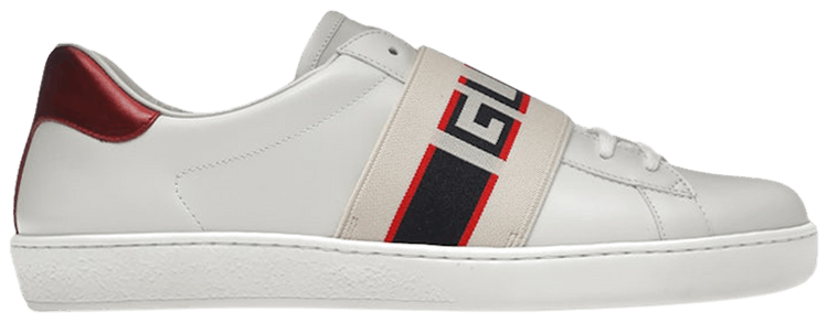 Gucci Wmns Ace Stripe Ivory