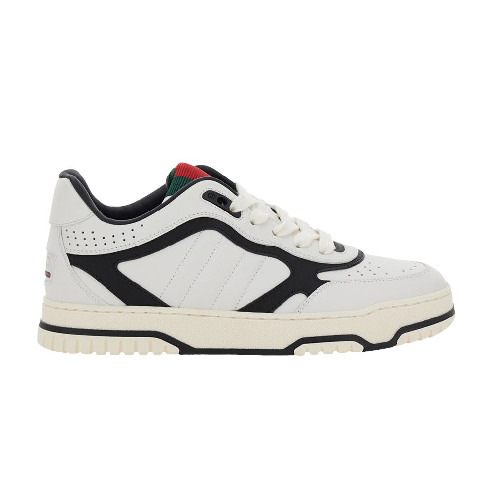 Pre-owned Gucci Wmns Re-web Sneaker 'white Black' | Women's Size 5