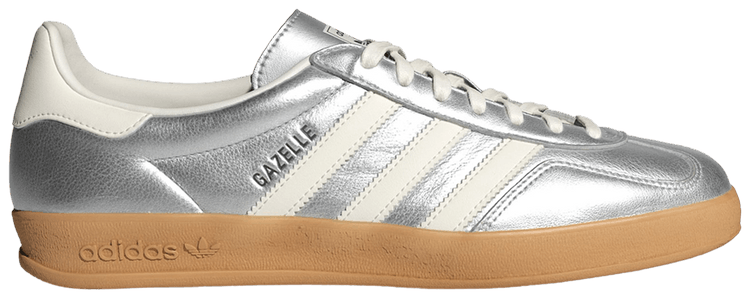 Buy Gazelle Indoor 'Silver Metallic White' - JR1206 | GOAT