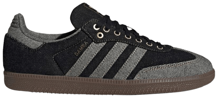 adidas Samba Black Denim Pack   Black