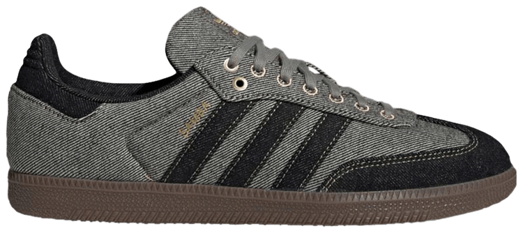 adidas Samba Black Denim Pack   Grey