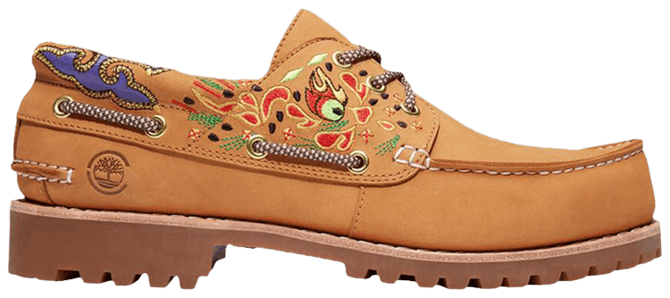 Timberland CLOT x 3 Eye Lug Handsewn Boat Wide Wheat