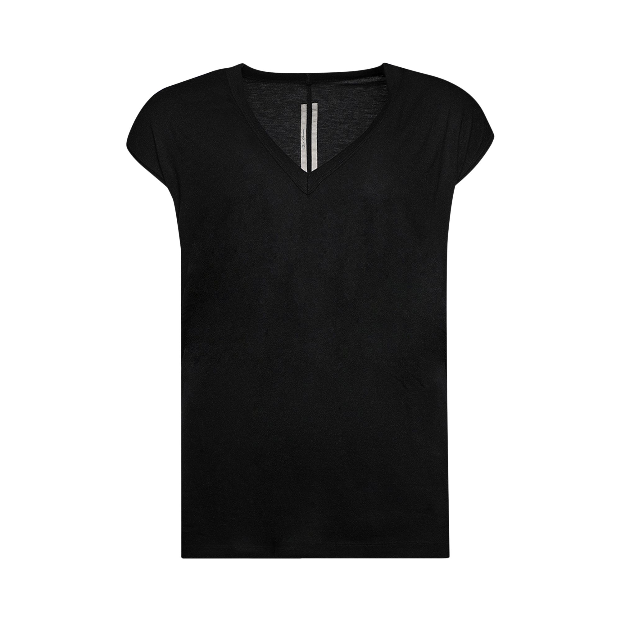 Pre-owned Rick Owens Deep V Sleeveless T-shirt 'black' | Men's Size M