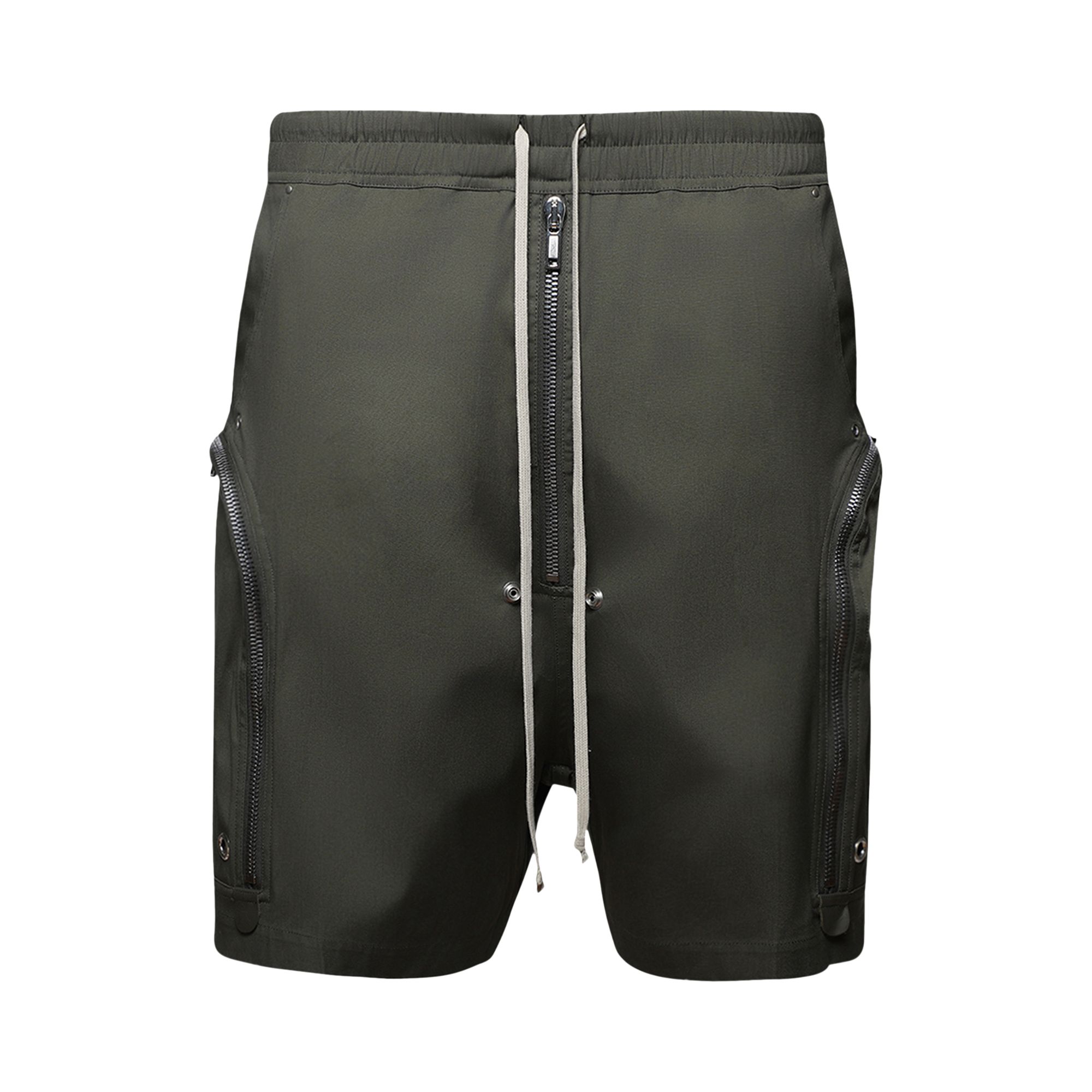 Pre-owned Rick Owens Bauhaus Bela Shorts 'bosco' | Green | Men's Size 52