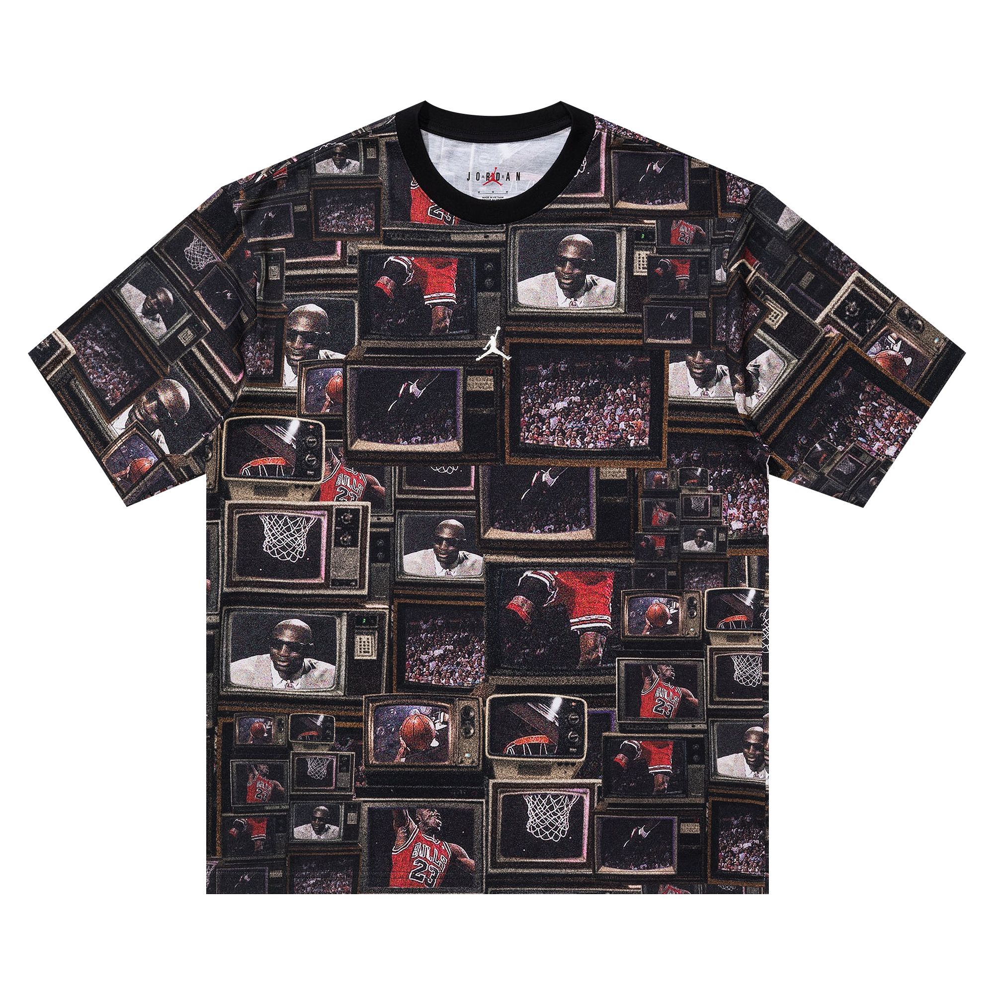 Pre-owned Air Jordan Brooklyn Shirt 'black/sail' | Men's Size M