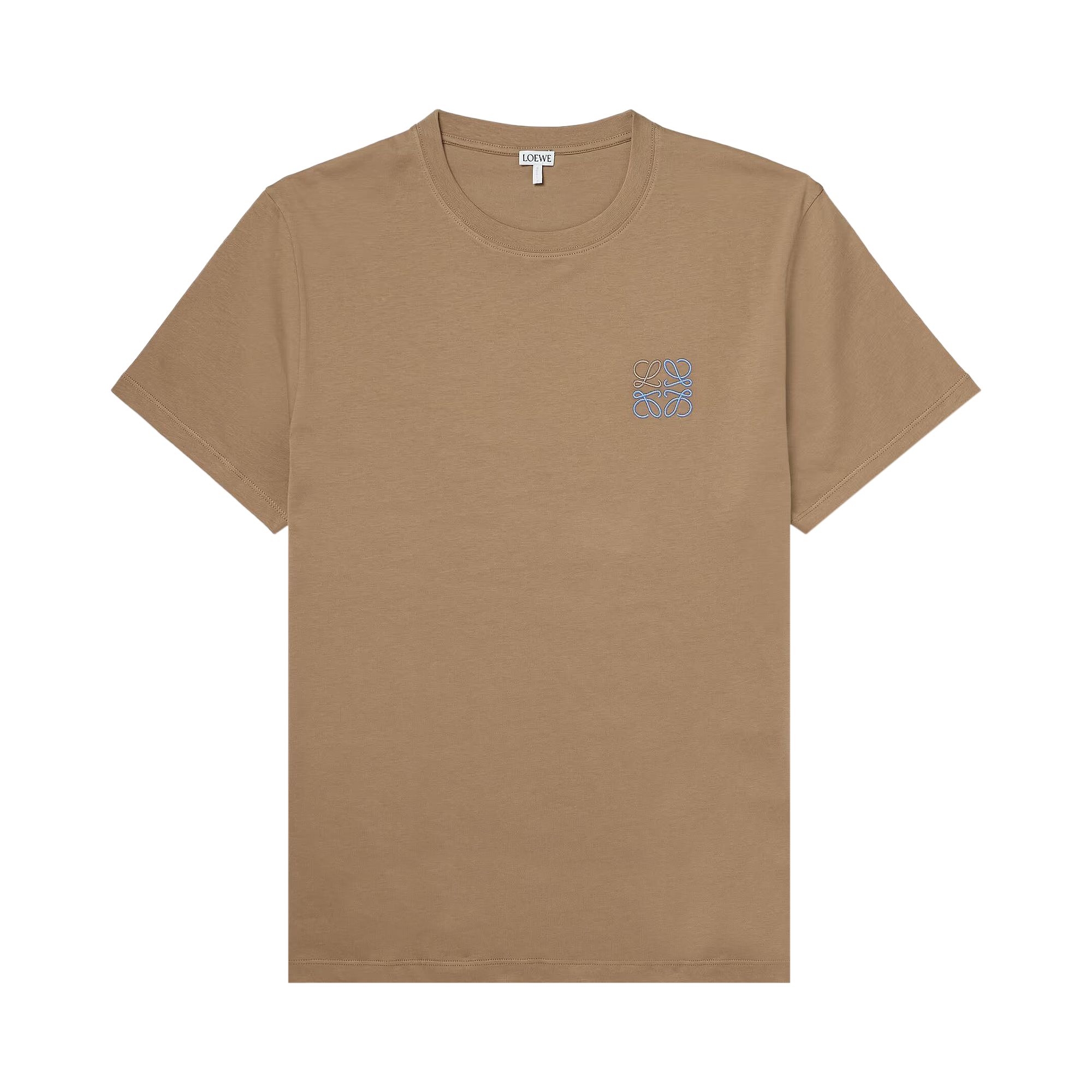Pre-owned Loewe Regular Fit T-shirt 'camel' | Brown | Men's Size M