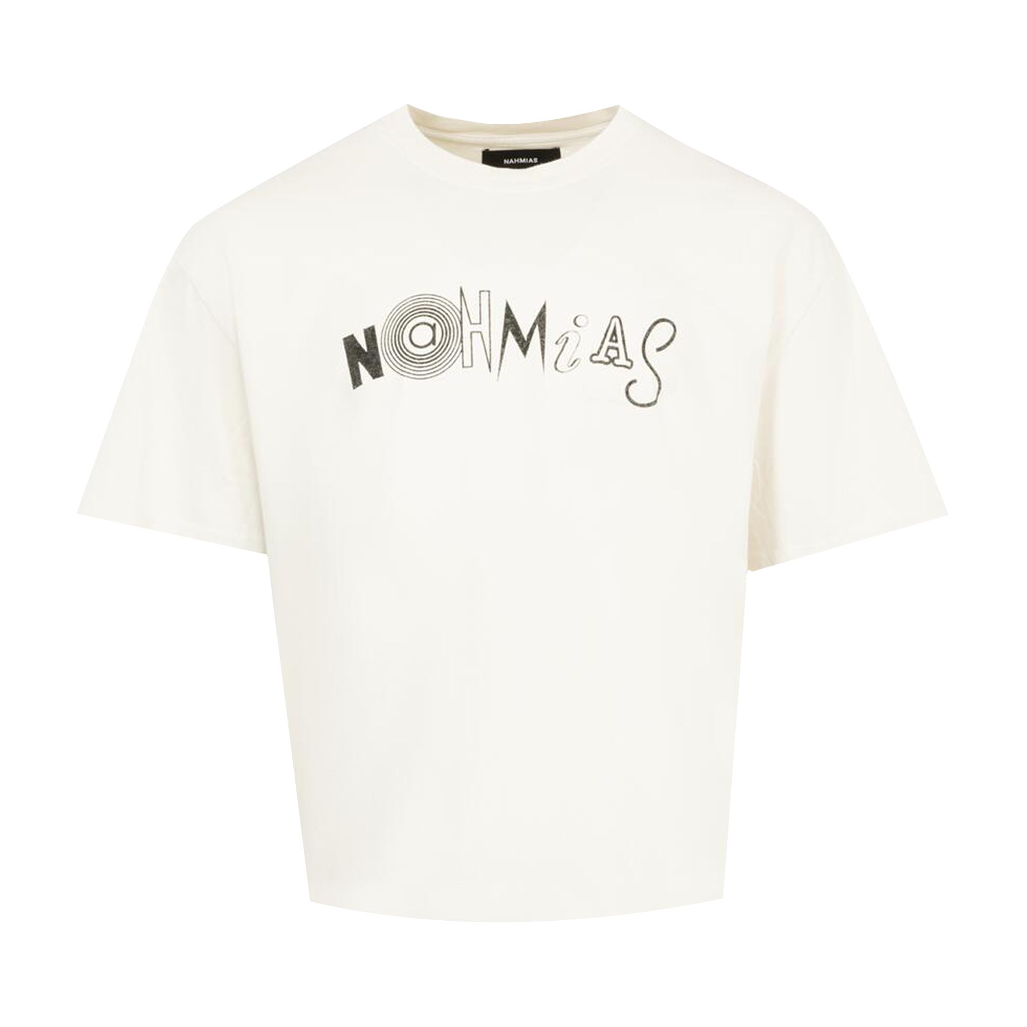 Pre-owned Nahmias Collage Boxy T-shirt 'egg White' | Men's Size Xxl