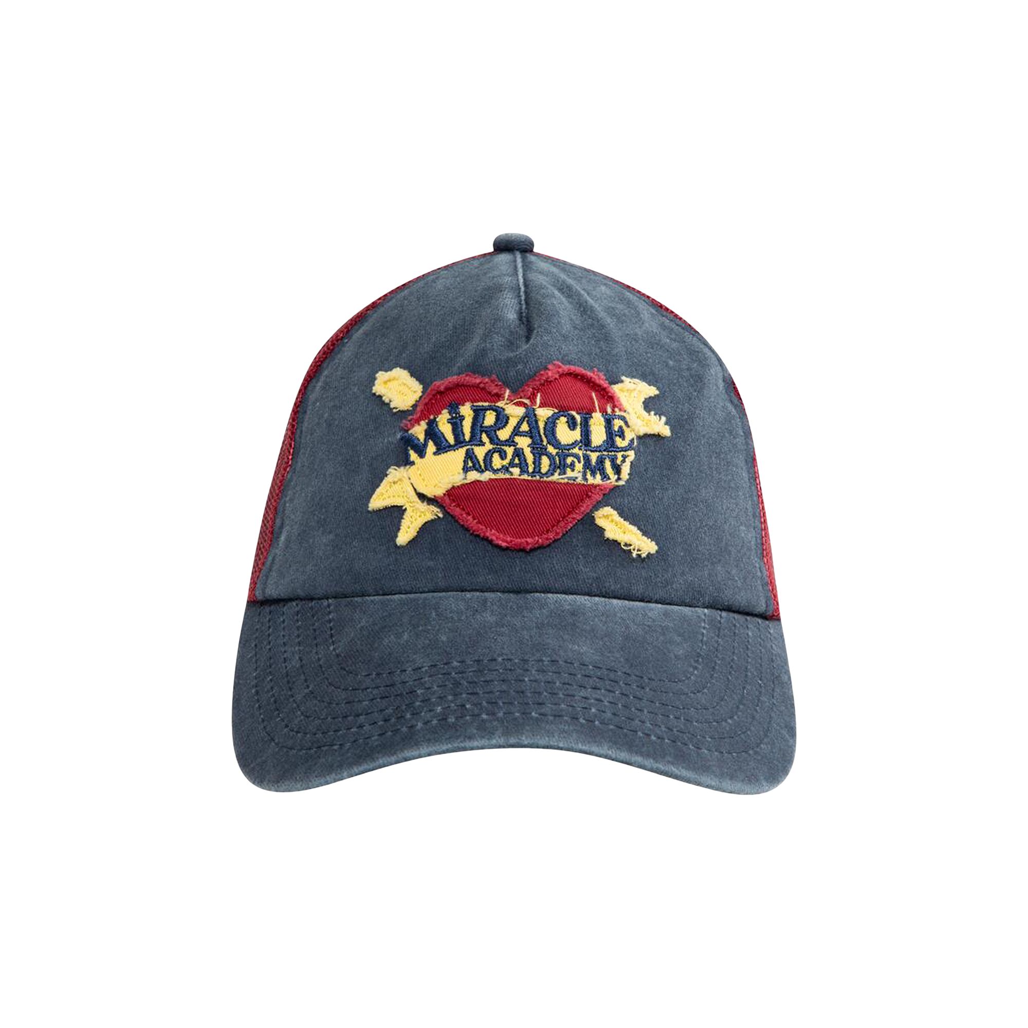 Pre-owned Nahmias Heartbreaker Dad Cap 'navy' | Blue | Men's Size Onesize