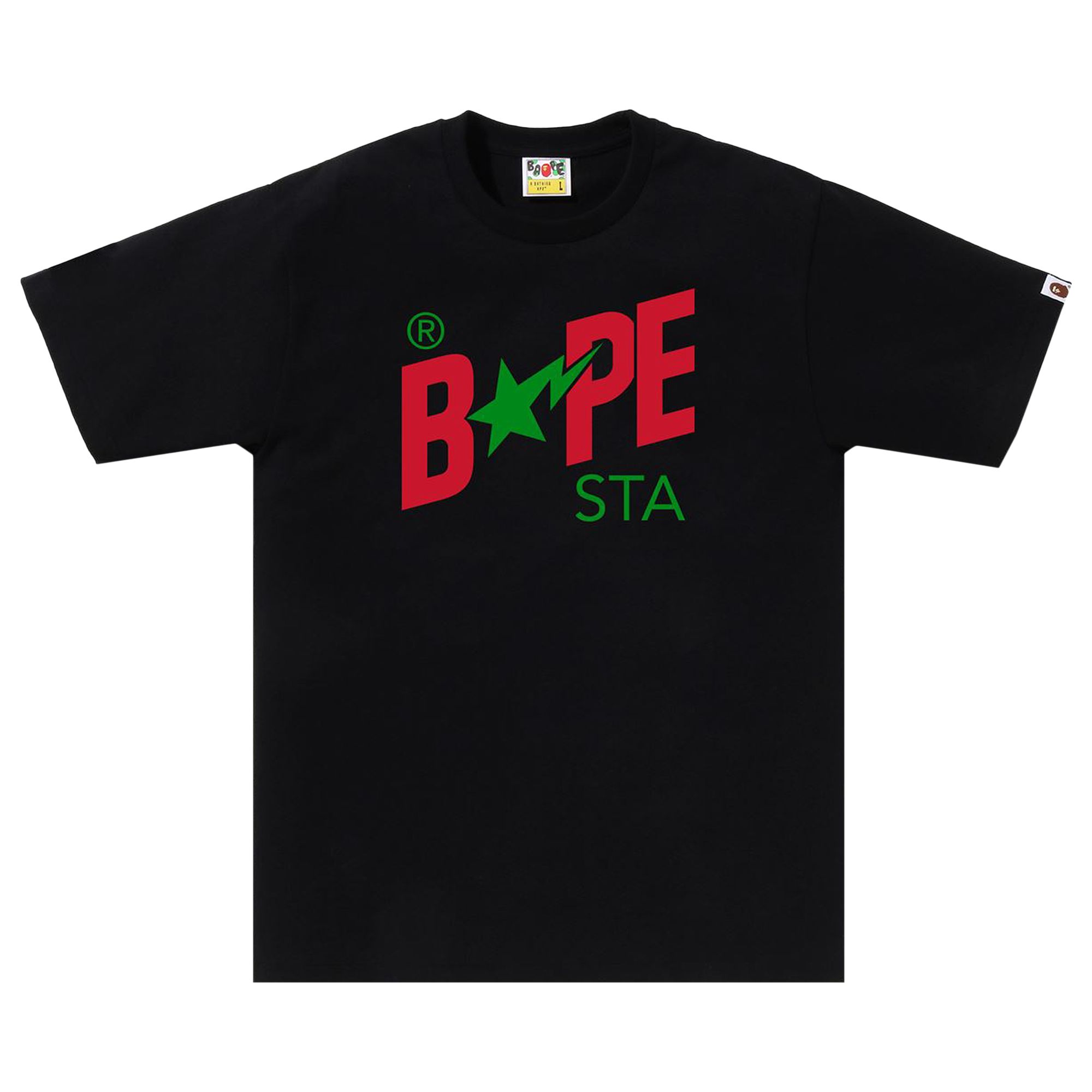 Pre-owned Bape Colors Sta Tee 'black' | Men's Size S