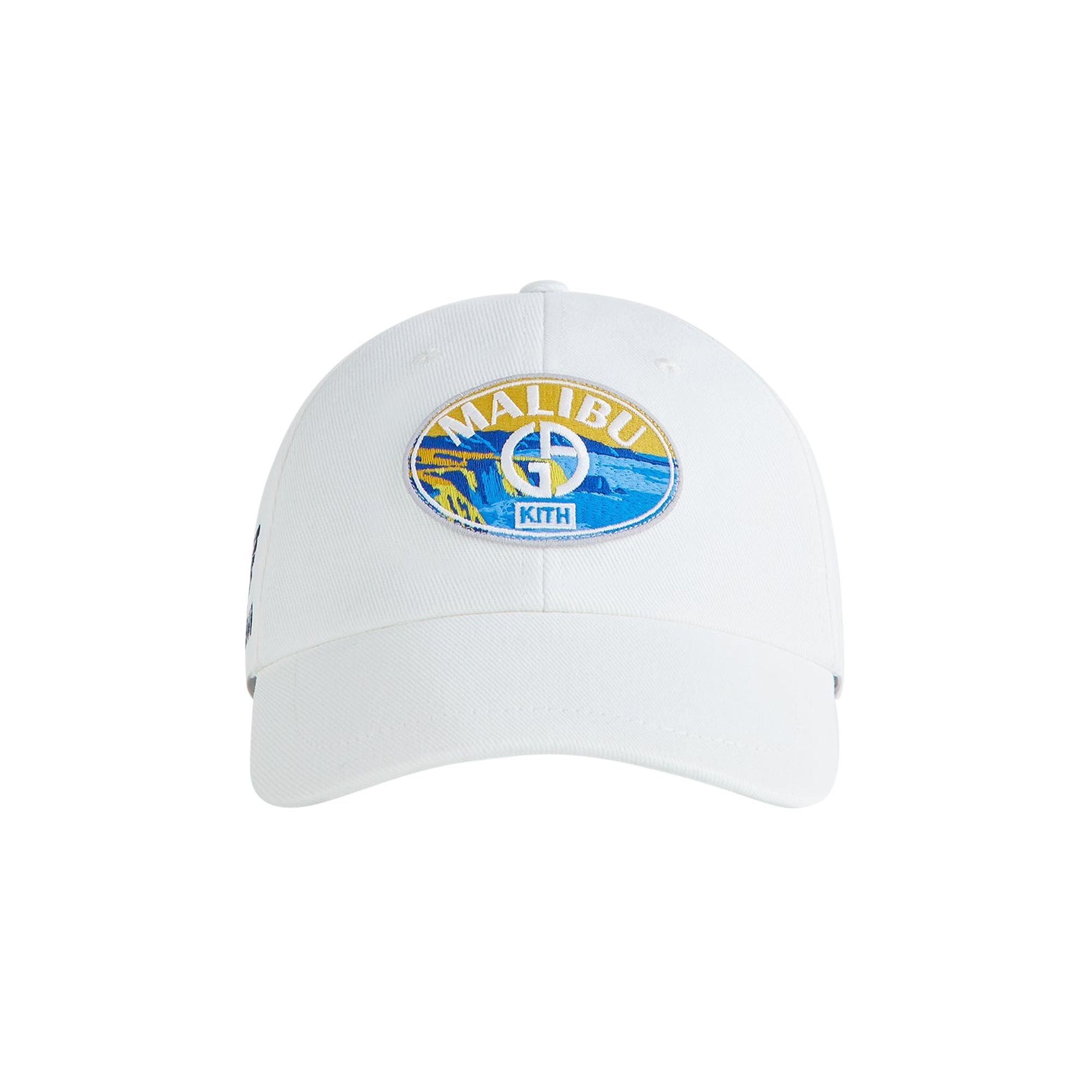 Pre-owned Kith X Giorgio Armani Malibu Classic Cap 'white' | Men's Size M