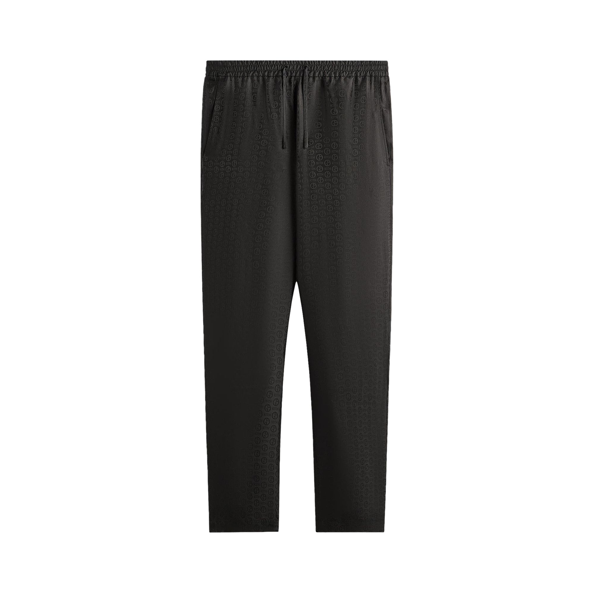 Pre-owned Kith X Giorgio Armani Monogram Grayson Pant 'black' | Men's Size M