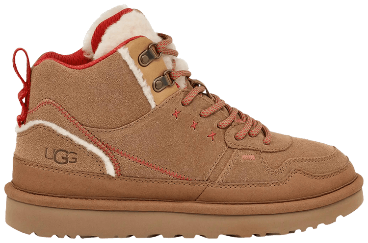 UGG Wmns Highland Hi Heritage Chestnut Fiery Red Suede