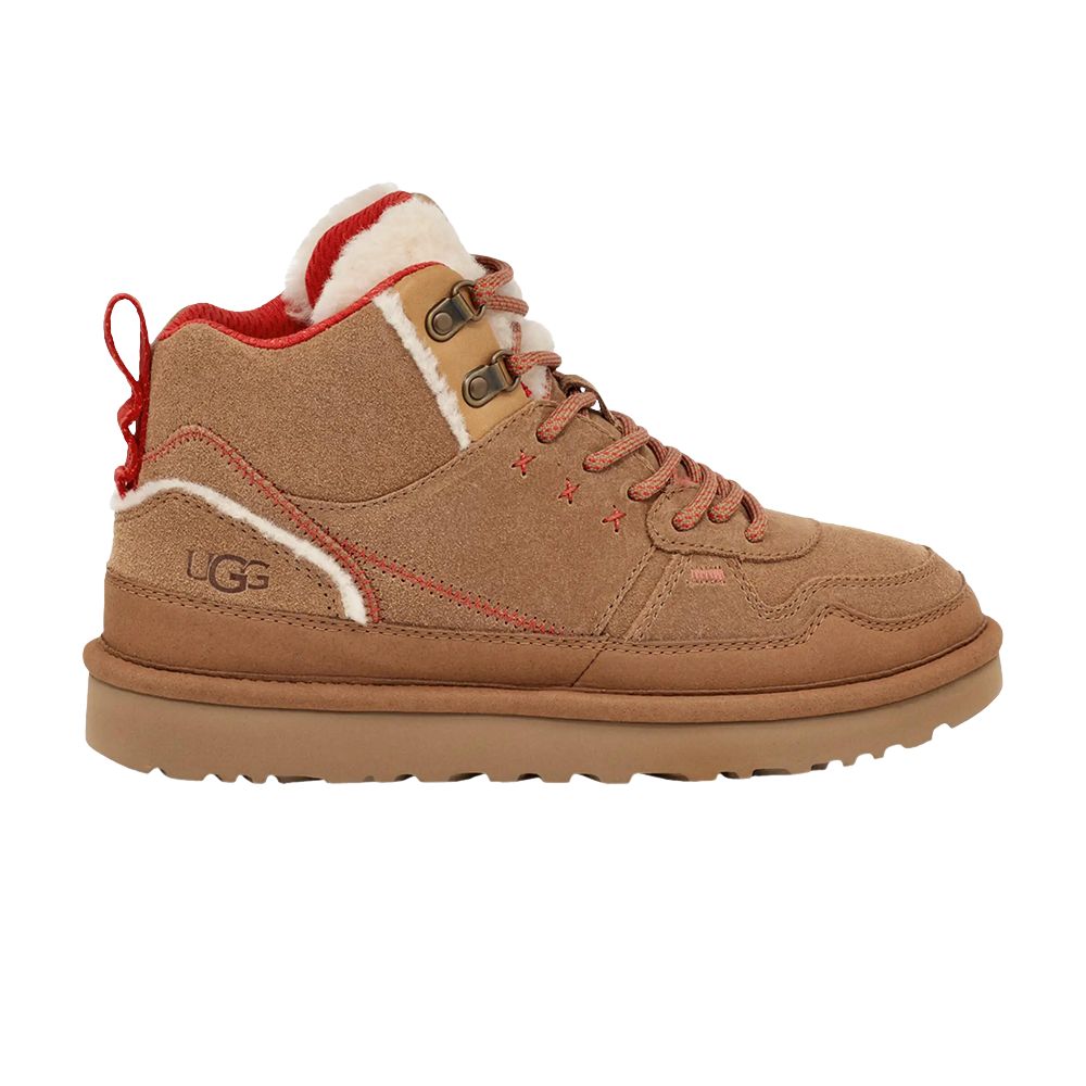 Pre-owned Ugg Wmns Highland Hi Heritage 'chestnut Fiery Red Suede' | Tan | Women's Size 6 In Brown