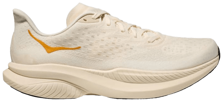 HOKA Mach 6 LA Alabaster Oat Milk