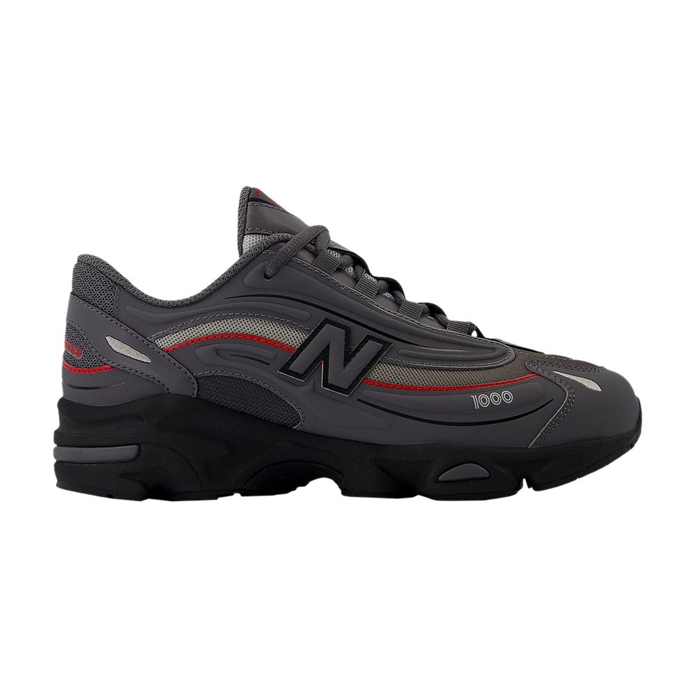 New Balance 1000 Big Kid 'Grey Red' JD Exclusive | Kid's Size 7 - GC1000DB
