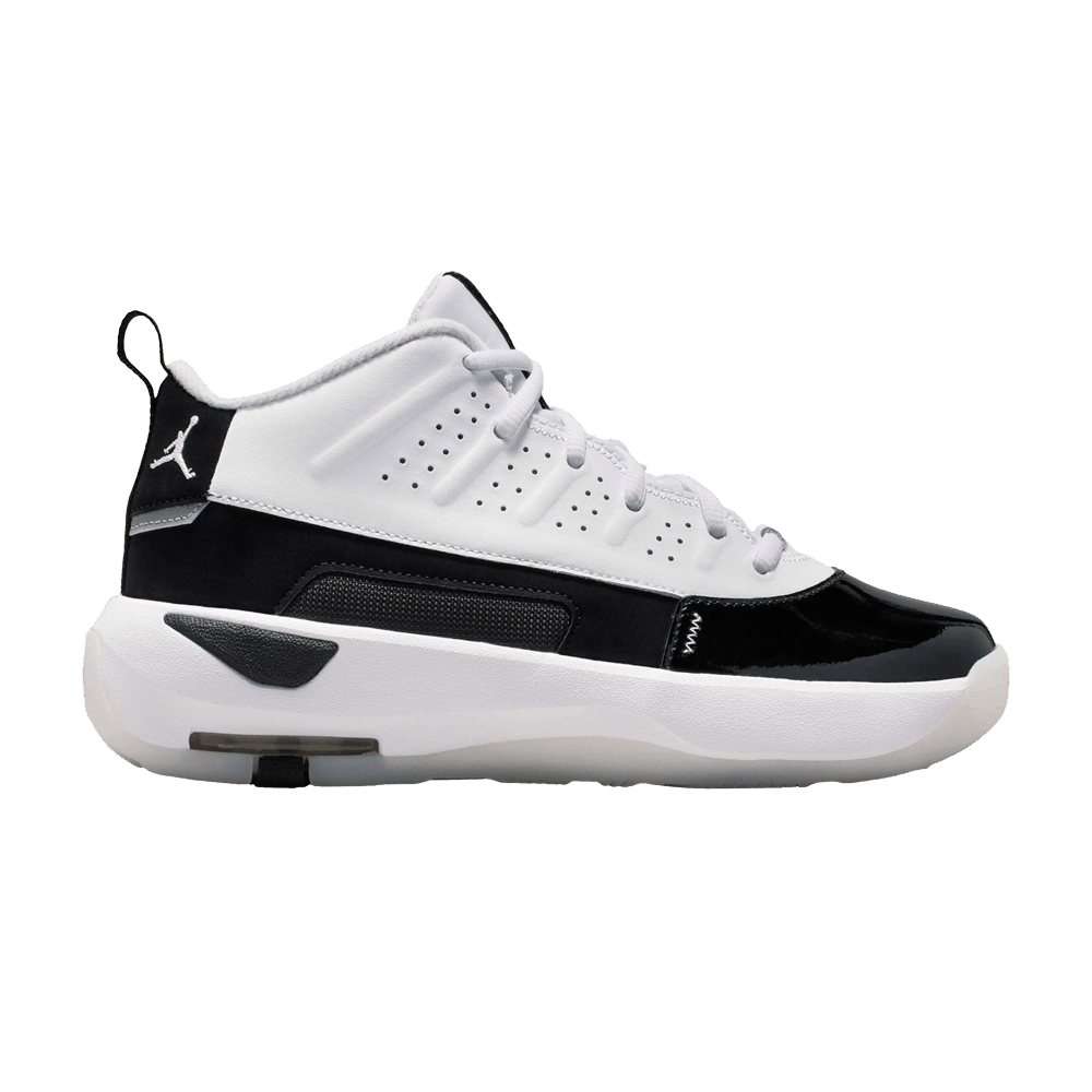 jordan black and white 7