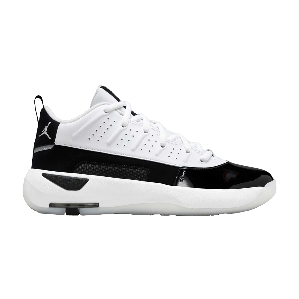 white and black jordan 7