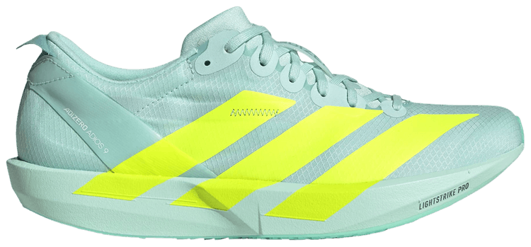 adidas Wmns Adizero Adios 9 Semi Flash Aqua Lucid Lemon