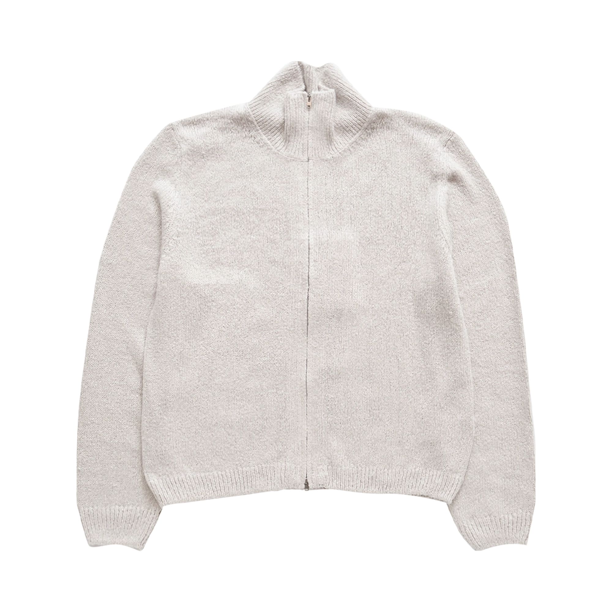 Pre-owned Our Legacy Float Funnel Cardigan 'oyster' | Cream | Men's Size 44 In White
