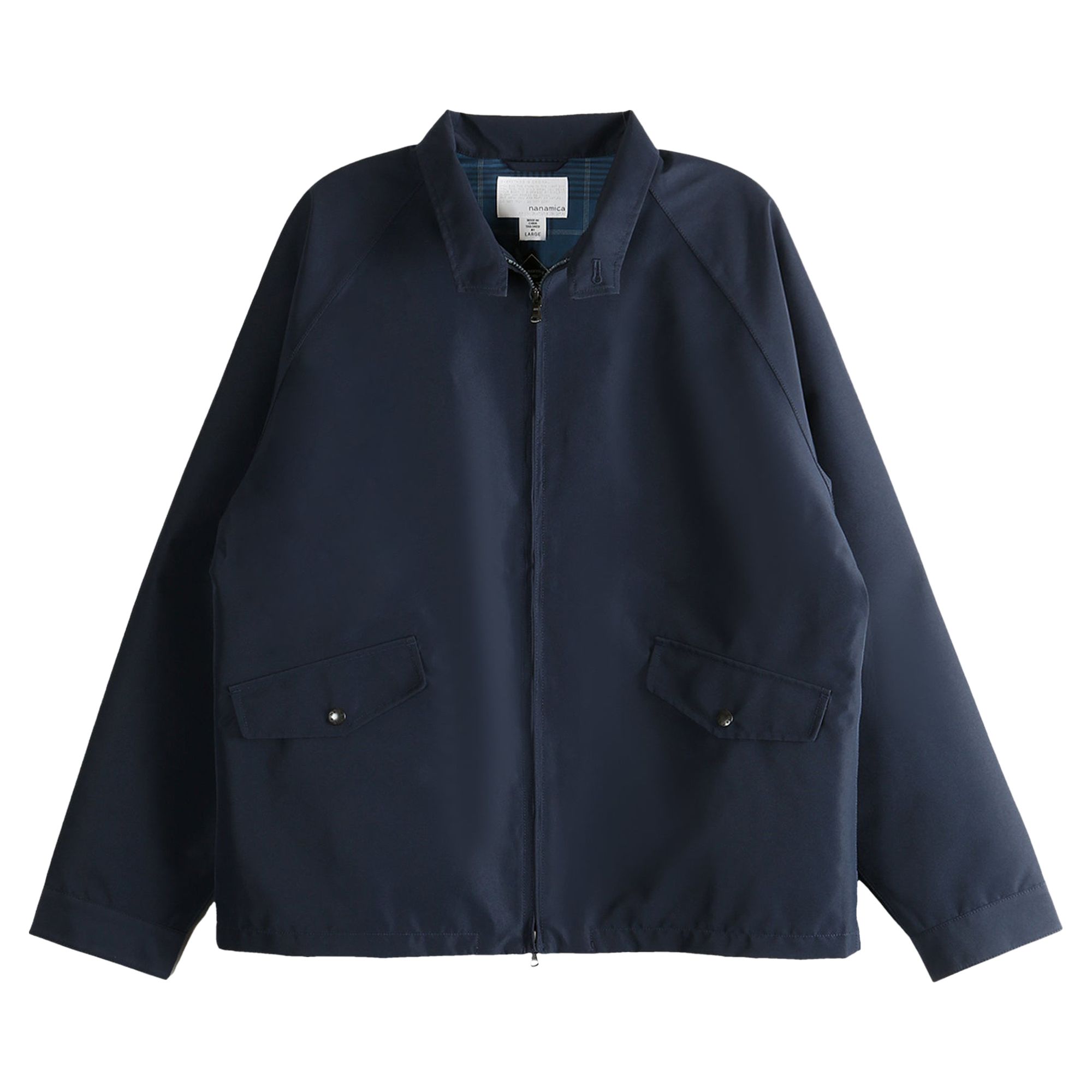 Pre-owned Nanamica Gore-tex Crew Jacket 'navy' | Blue | Men's Size Xl