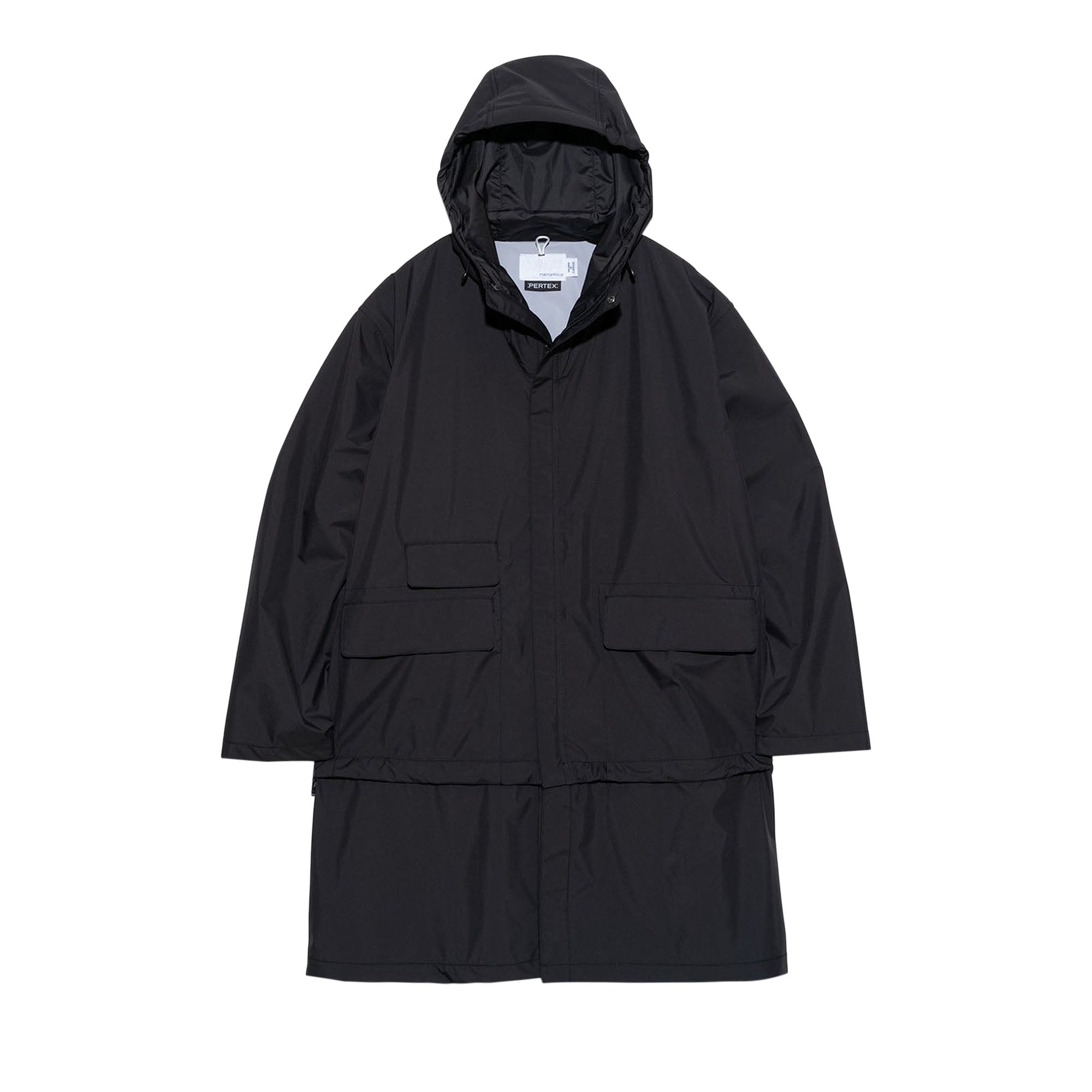Pre-owned Nanamica Pertex Shield 2way Travel Coat 'black' | Men's Size M