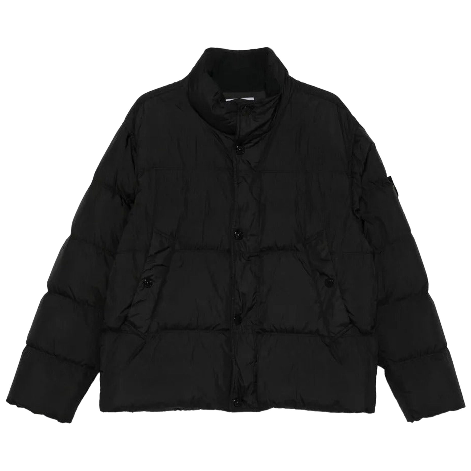 Pre-owned Stone Island Bomber Subtle Detail Coat 'black' | Men's Size Xl