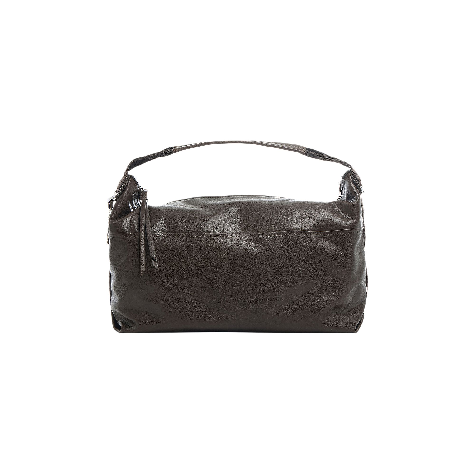 Pre-owned Lemaire Berlingot Hobo Bag 'dark Brown' | Men's Size Onesize