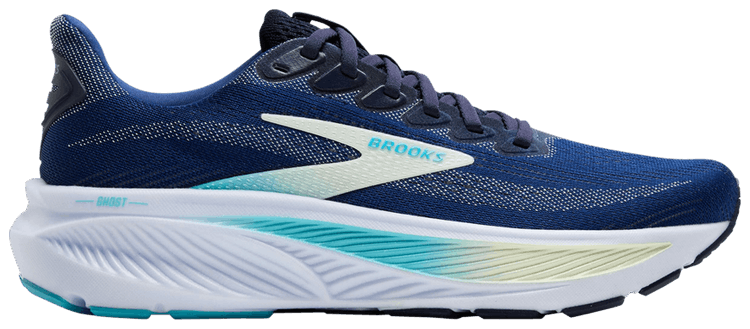 Brooks Wmns Ghost 17 Navy Turquoise