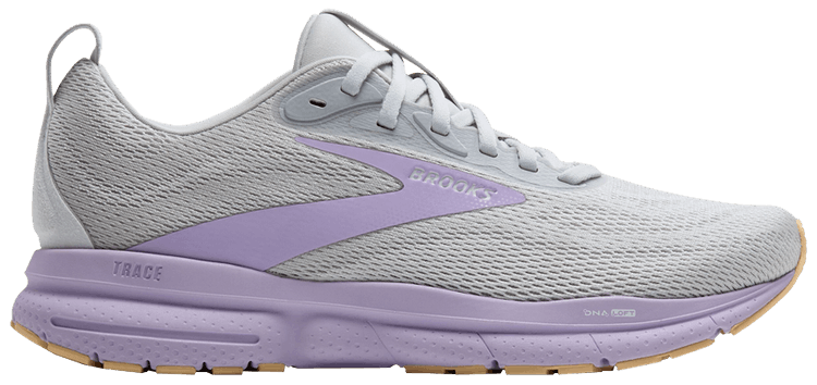 Brooks Wmns Trace 4 Oyster Purple Sherbert