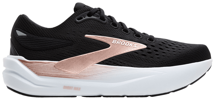Brooks Wmns Ghost Max 3 Black Rose Gold