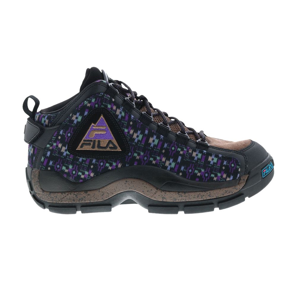 Pre-owned Fila Grant Hill 2 'black Pinecone Electric Purple' | Men's Size 11.5