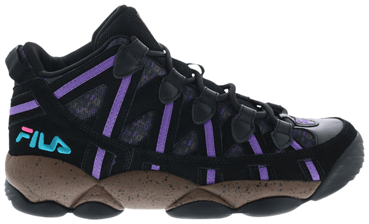 Fila Stackhouse Spaghetti Black Pinecone Electric Purple
