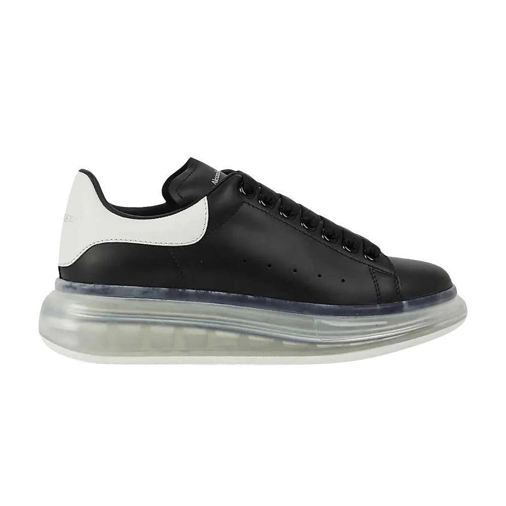 Pre-owned Alexander Mcqueen Oversized Sneaker 'clear Sole - Black White' | Men's Size 39