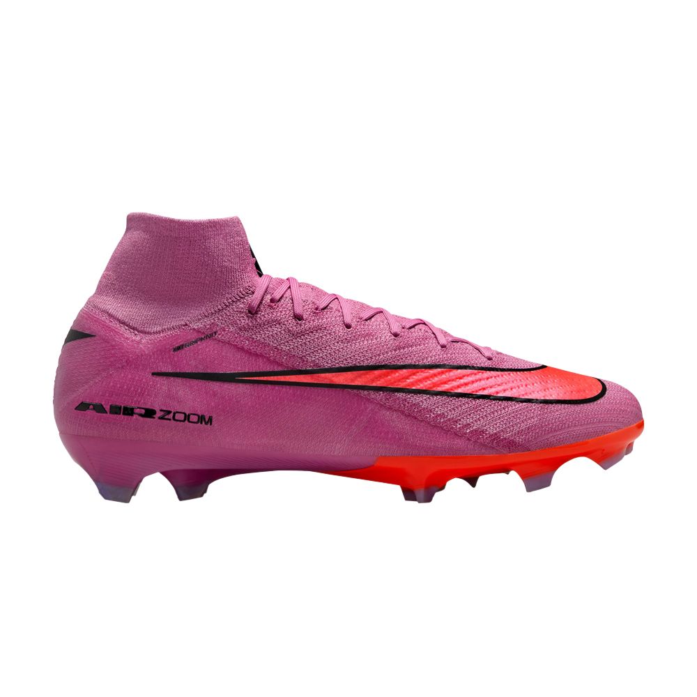 Pre-owned Nike Zoom Mercurial Superfly 10 Elite Fg 'scary Good Pack' | Purple | Men's Size 8
