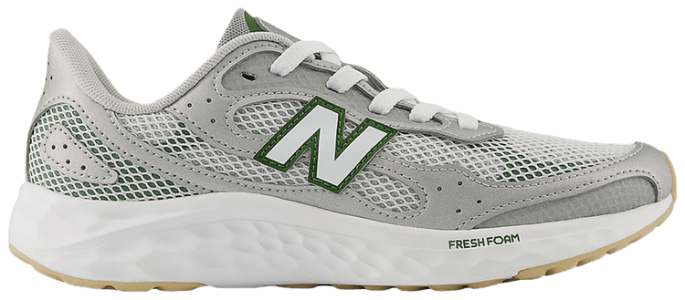 New Balance Fresh Foam Arishi Lux Lace Big Kid Raincloud Alpine Green