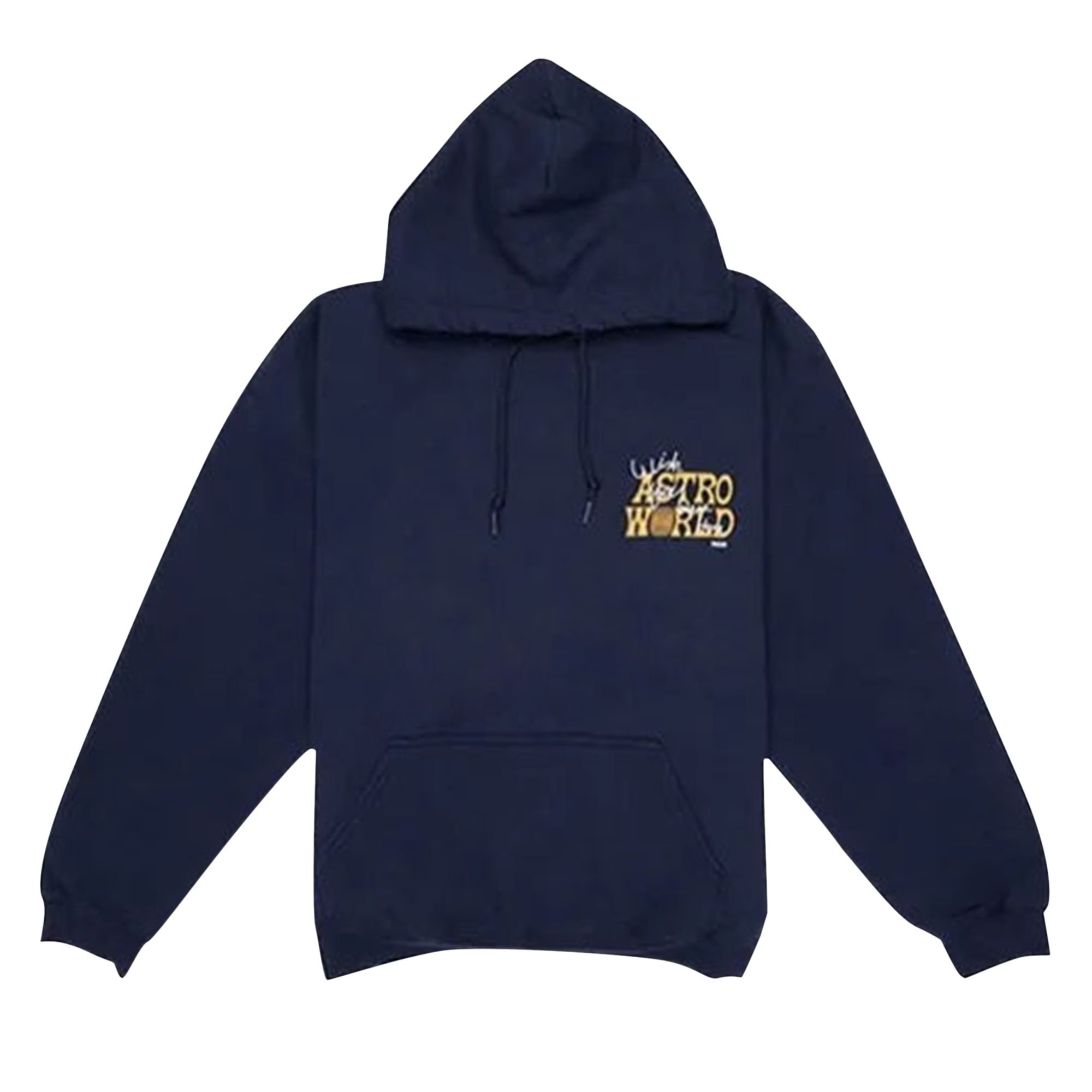 Pre-owned Cactus Jack By Travis Scott Astroworld Houston Exclusive Hoodie 'blue' | Men's Size M