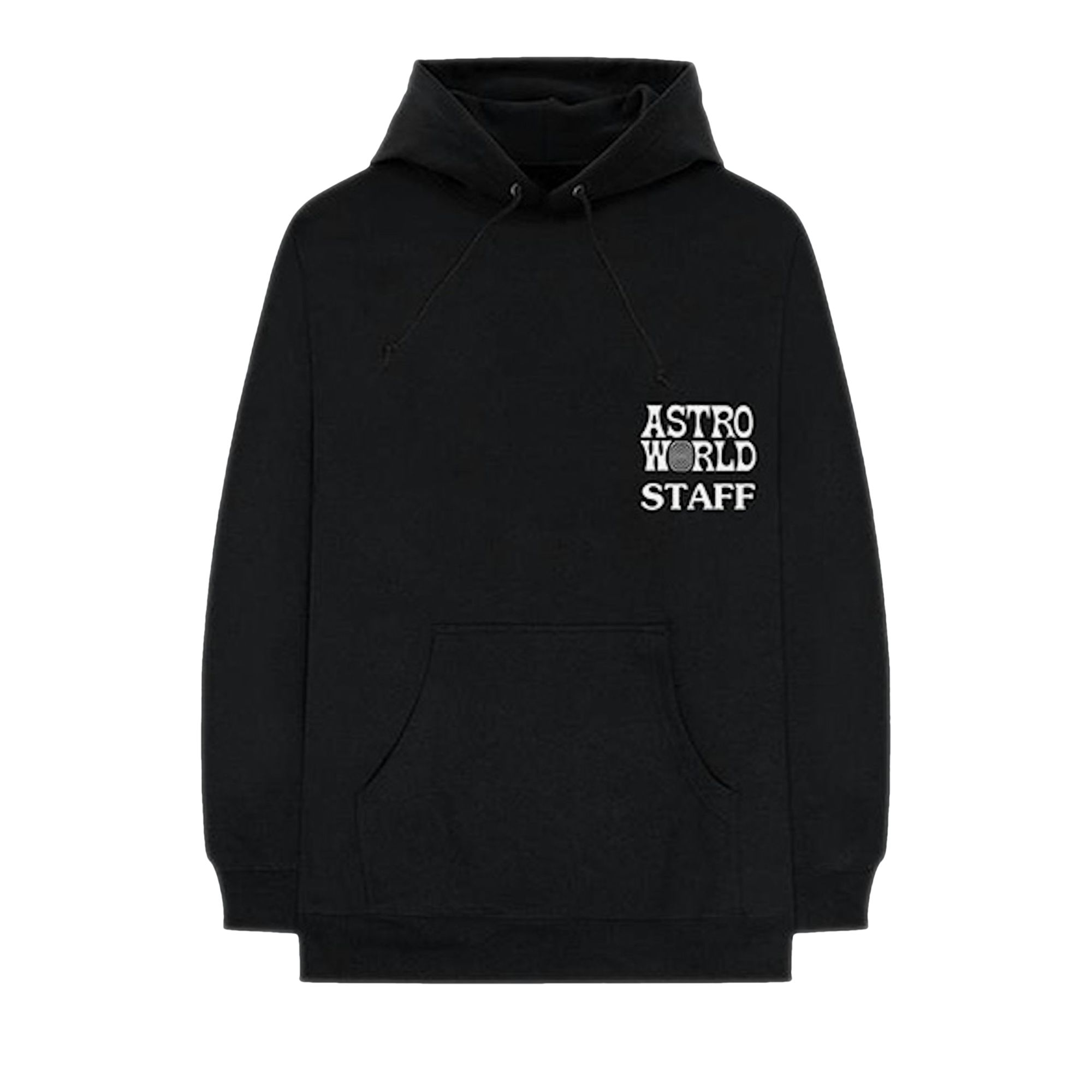 Pre-owned Cactus Jack By Travis Scott Astroworld Staff Hoodie 'black' | Men's Size M