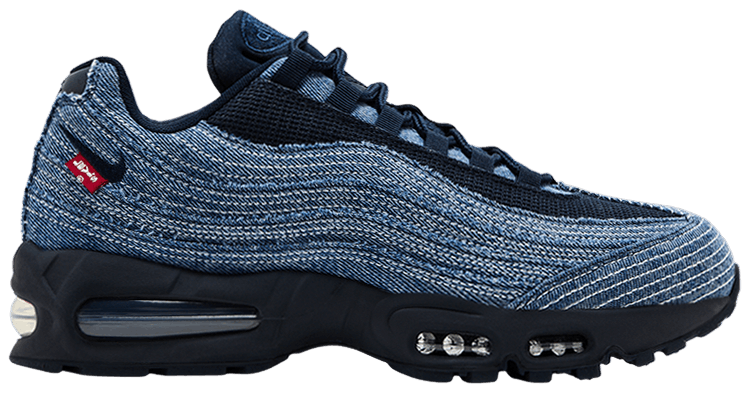 Levi's × Nike Air Max 95 OG \"Denim Black Levi's Nike Air Max 95 Is a Denim-Loving Sneakerhead's Dream