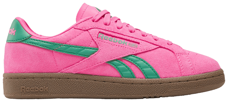 Reebok Wmns Club C Grounds UK Atomic Pink Upgrade Green