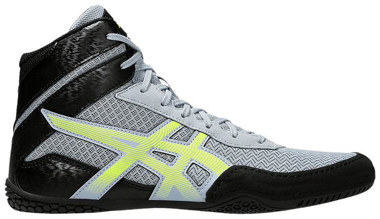 Asics Matcontrol 3 Grey Blue Safety Yellow