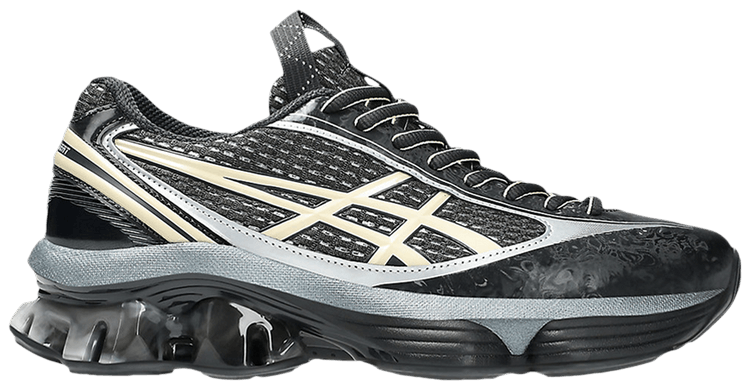 Kiko Kostadinov x ASICS US6 S Gel Kinetic Fluent Black Vanilla