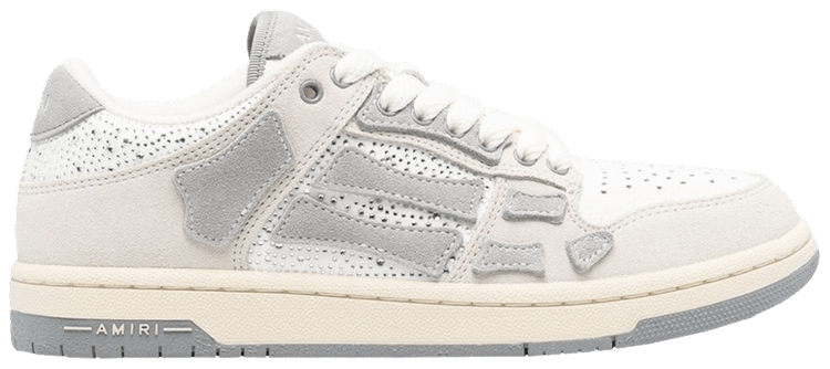 Amiri Wmns Skel Top Low Birch Crystal Suede