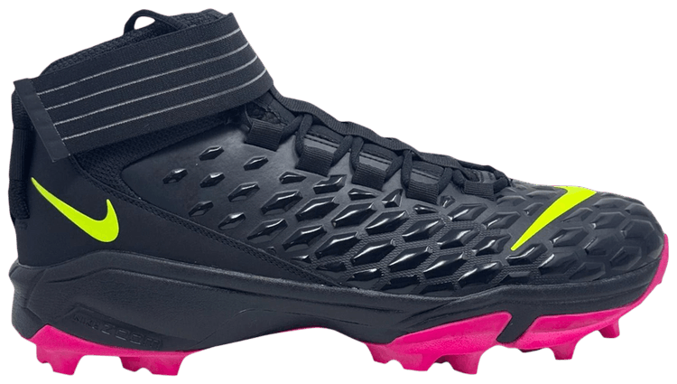 Nike Force Savage Pro 2 Shark SMU Oregon   Breast Cancer Awareness PE